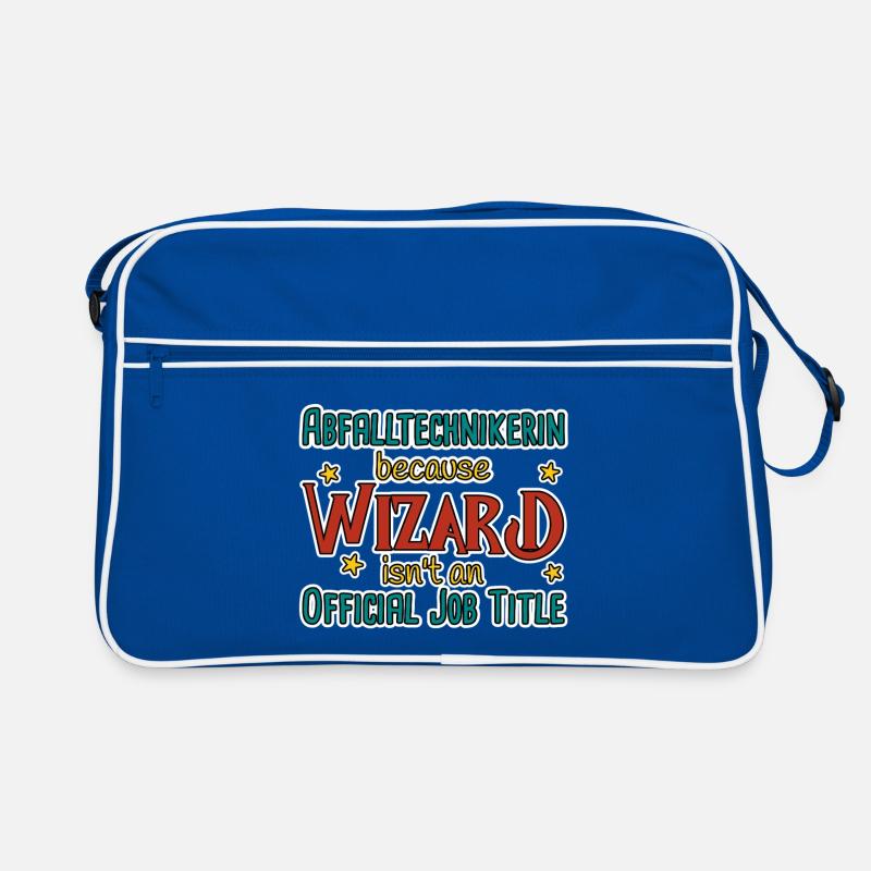 Waste Technician Wizard Retro Bag
