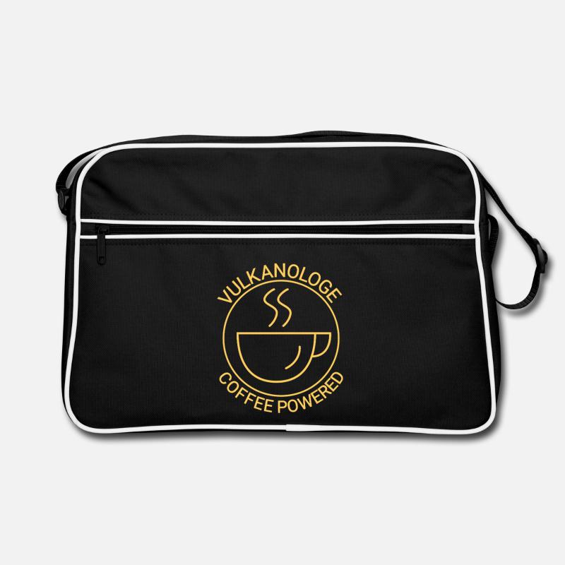 Volcanologist Coffee Powered Volcanology Retro Bag