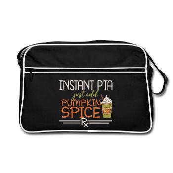 PTA Instant | Apotheke - Retro Tasche - Schwarz/Weiß - Vorne