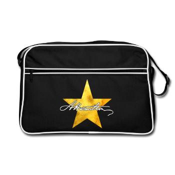 Étoile d’or de Hamilton - Sac Retro - noir/blanc - Devant