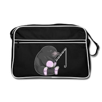 Mole Angler Fishing Rod Fishing Rod - Retro Bag - black/white - Front