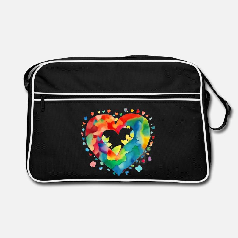 Heart Retro Bag