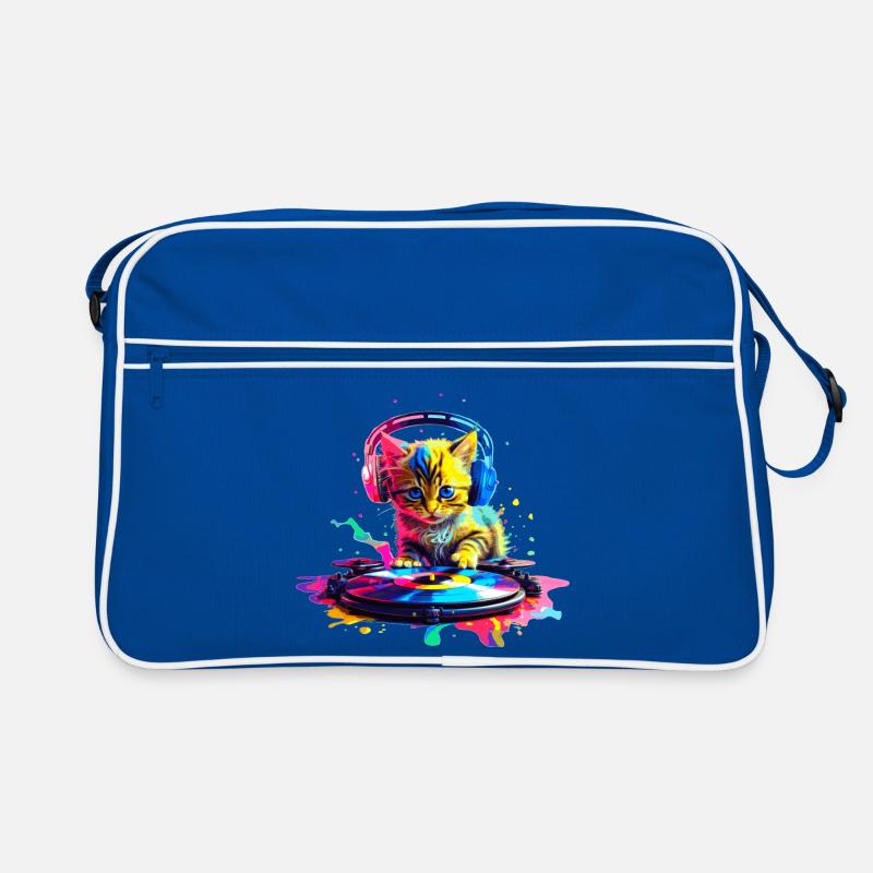 Chaton DJ - Arc-en-ciel Sac Retro