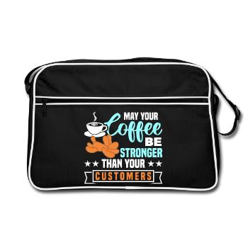 Balloon Twisting Design - Retro Bag - black/white - Front