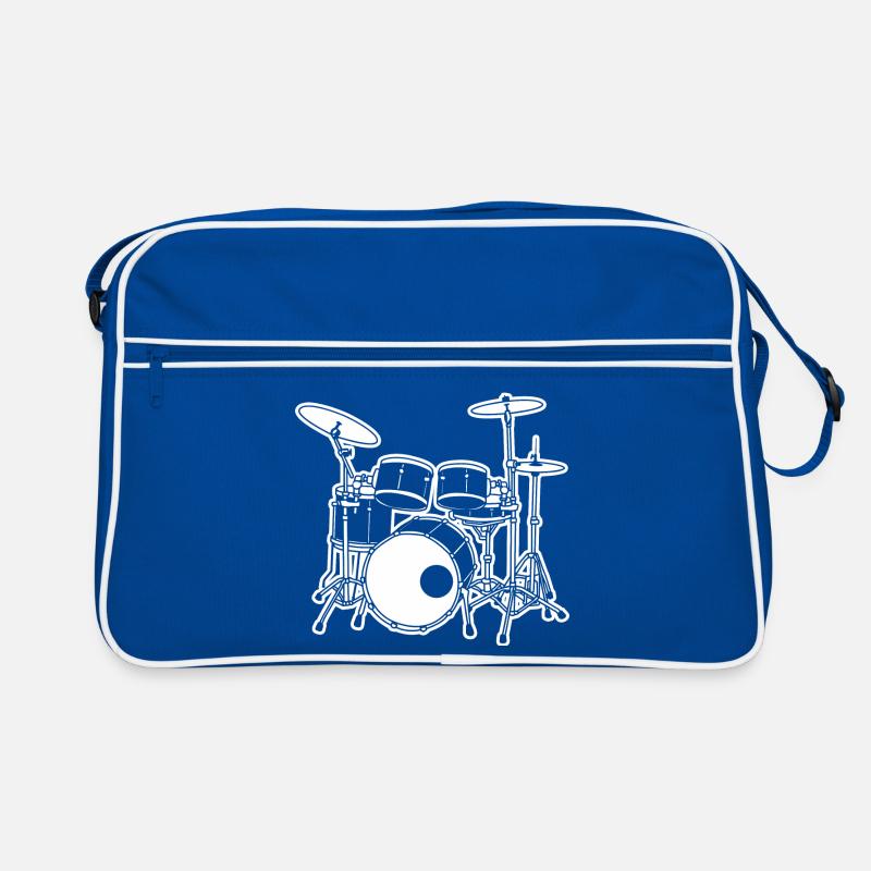 Drums Sketch Retro Bag