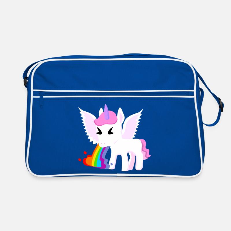 Winged Unicorn Retro Bag