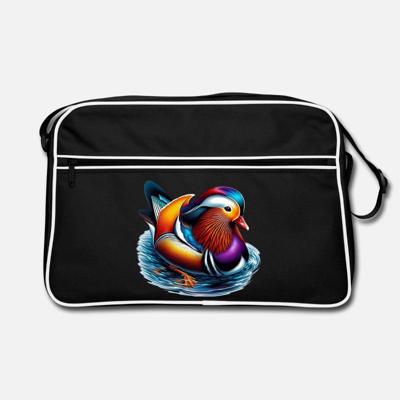 Canard mandarin Sac Retro