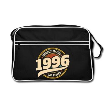 1996 Légende 30 Ans Anniversaire Homme - Sac Retro - noir/blanc - Devant