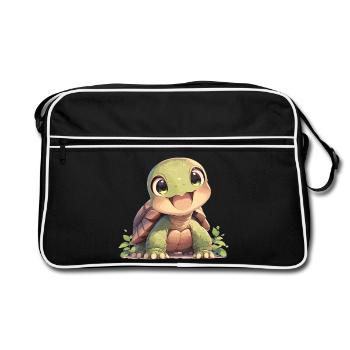 Tortues Tortue - Sac Retro - noir/blanc - Devant