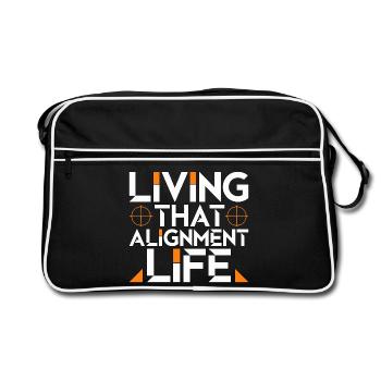 Hygiéniste orthodontique Living That Smile Specialist - Sac Retro - noir/blanc - Devant
