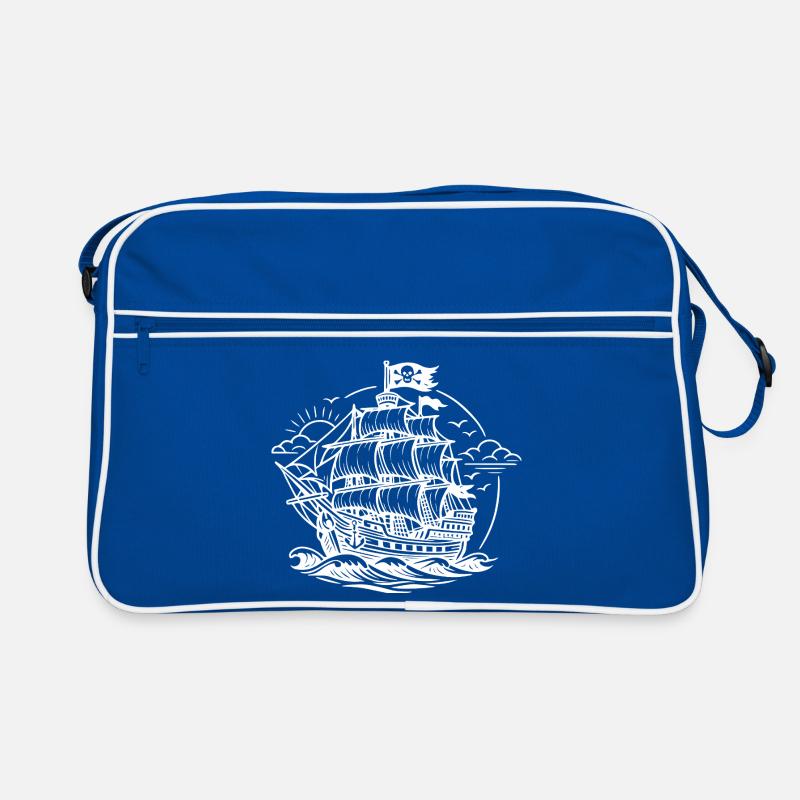 Pirate ship Retro Bag