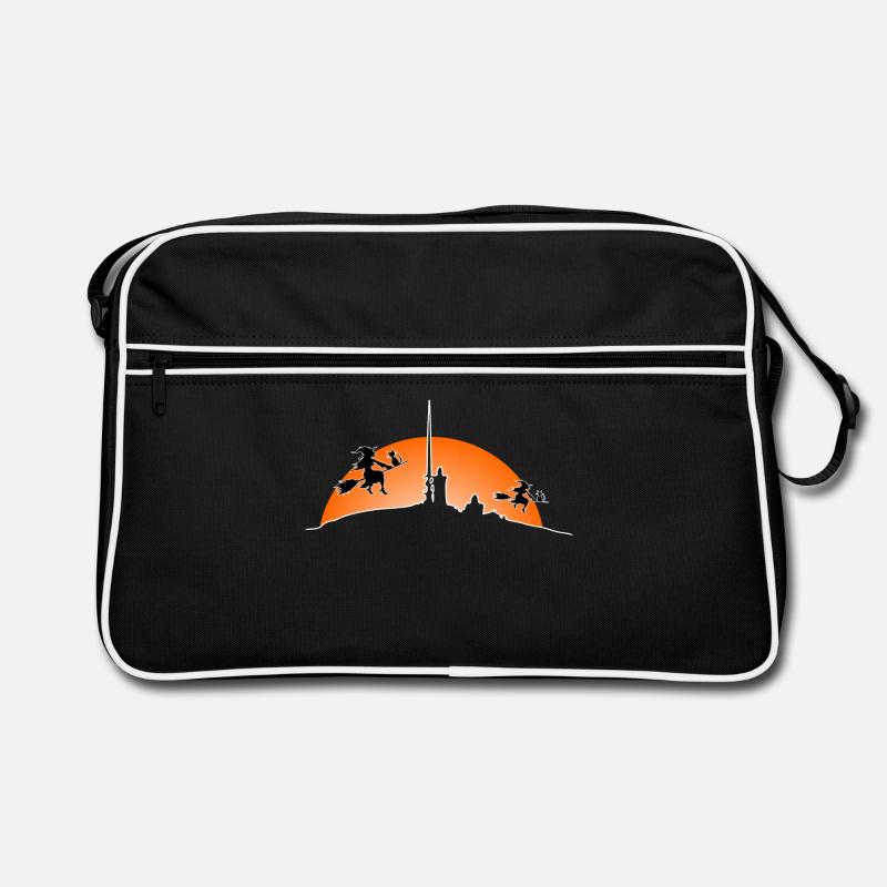 Walpurgis on the Brocken - Retro Bag - black/white