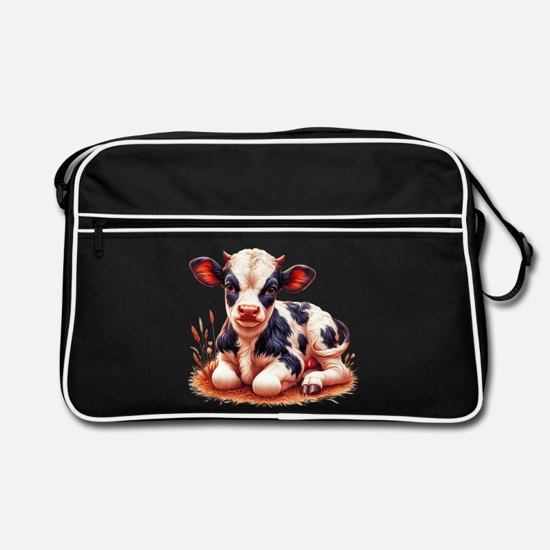 Kuh Retro Tasche