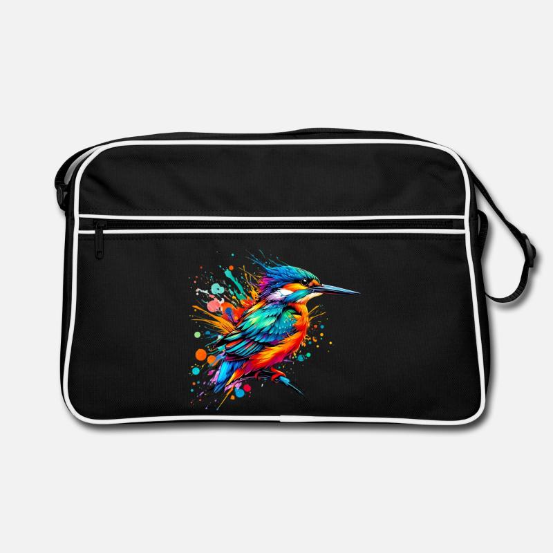 Eisvogel Retro Tasche