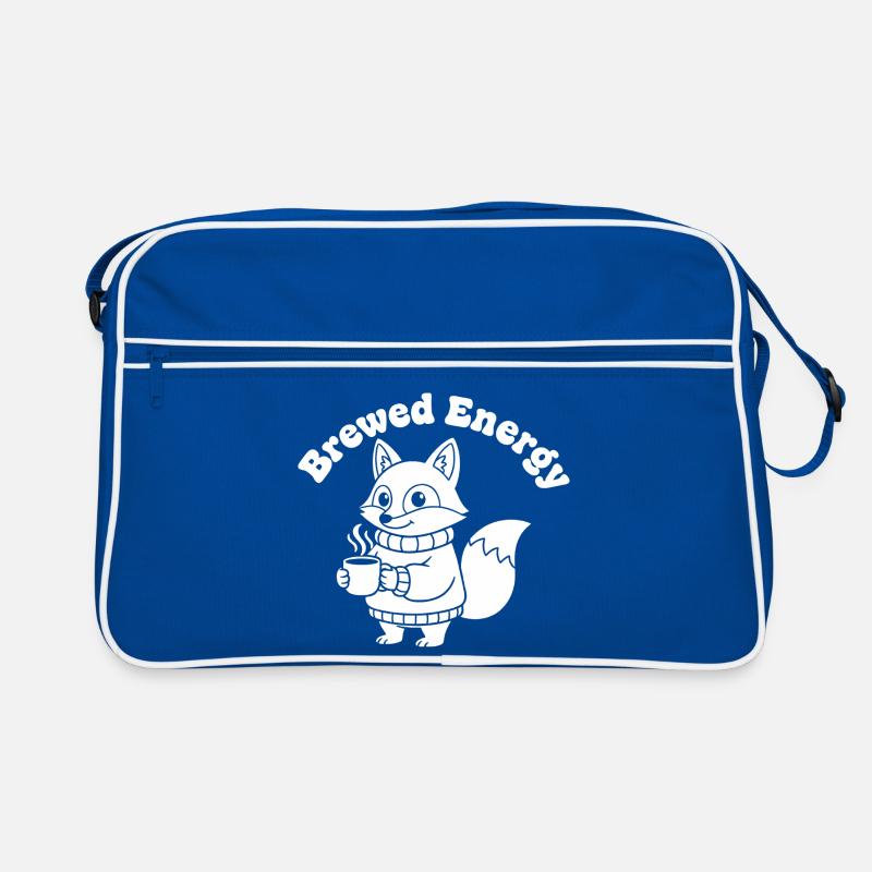 Modèle de pull Coffee Fox Sac Retro