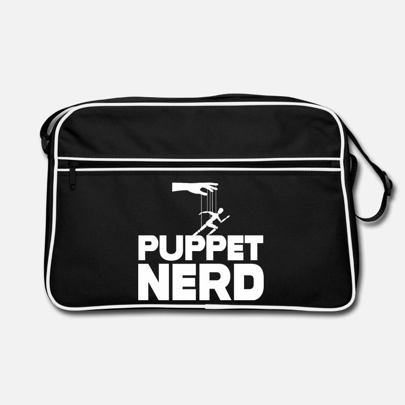 Marionnette nerd marionnette Sac Retro