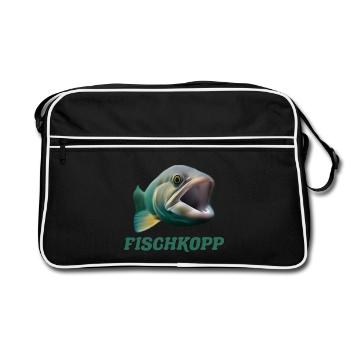 Northern - Retro Bag - black/white - Front