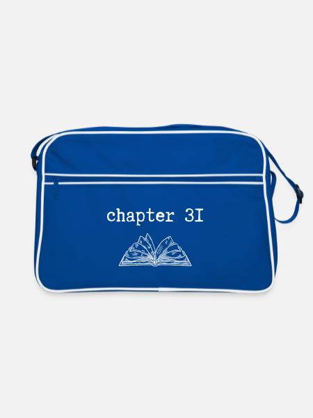 chapter 31 Birthday - Retro Bag - blue/white - Front