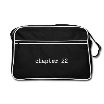 chapter 22 Birthday - Retro Bag - black/white - Front