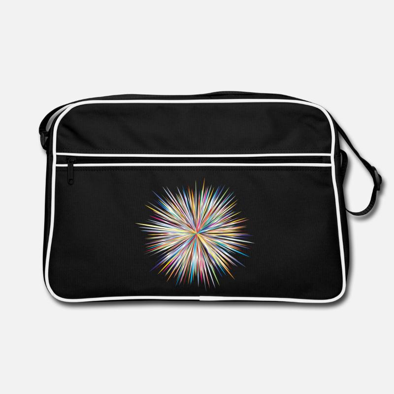 Abstract Explosion Retro Tasche