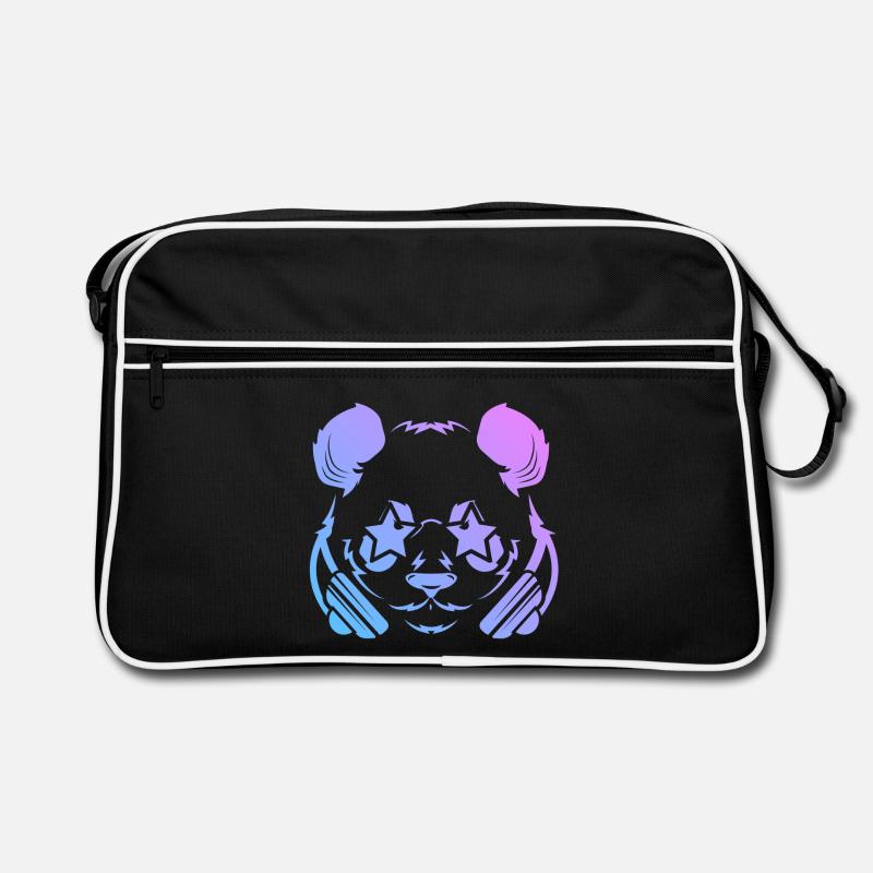 Panda Pandabär Sac Retro