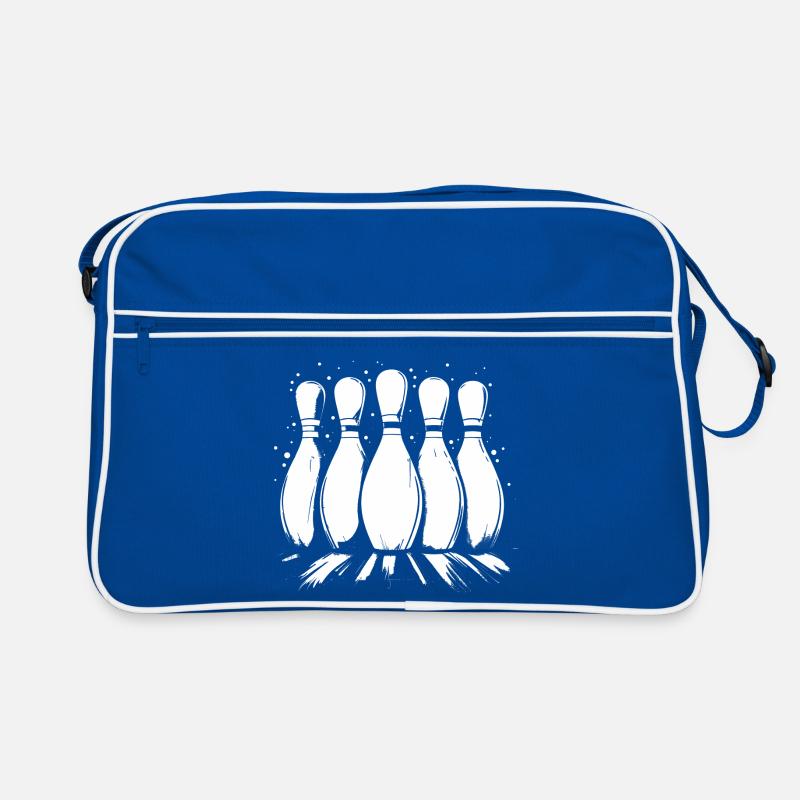Bowling Pins Retro Tasche