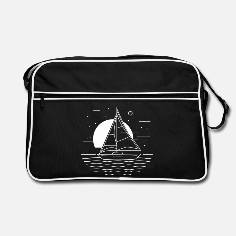 Dessin de voile Sac Retro