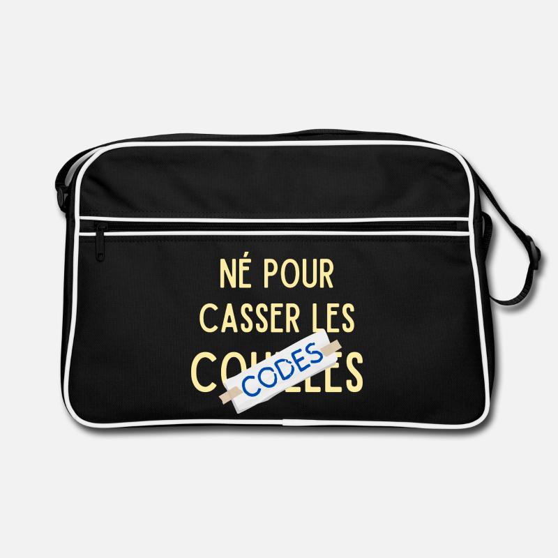 Né pour casser les codes Sac Retro