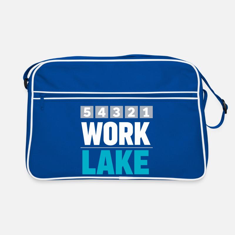 Compte à rebours du week-end du lac vers les journées en mer Sac Retro