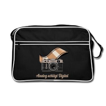Caméra rétro numérique Analog Beats - Sac Retro - noir/blanc - Devant