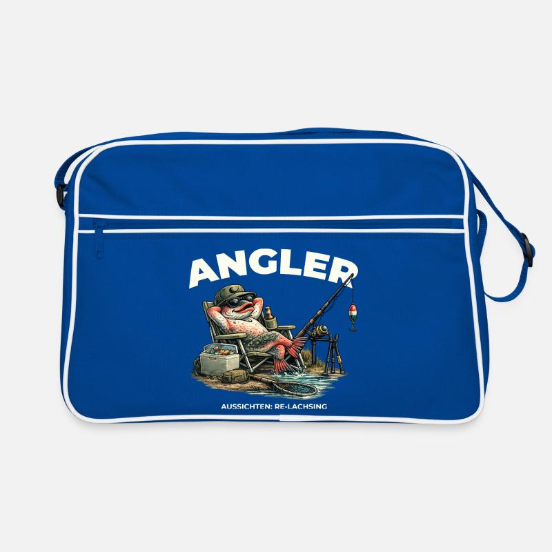 Pêche concernant le saumon : Dicton amusant, cadeau de pêcheur Sac Retro