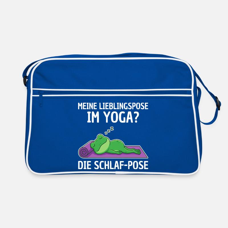 Posture préférée des grenouilles de yoga : dormir Sac Retro