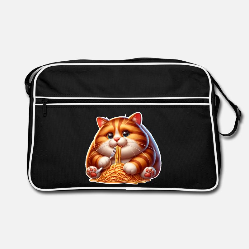 Cat Pasta Retro Bag
