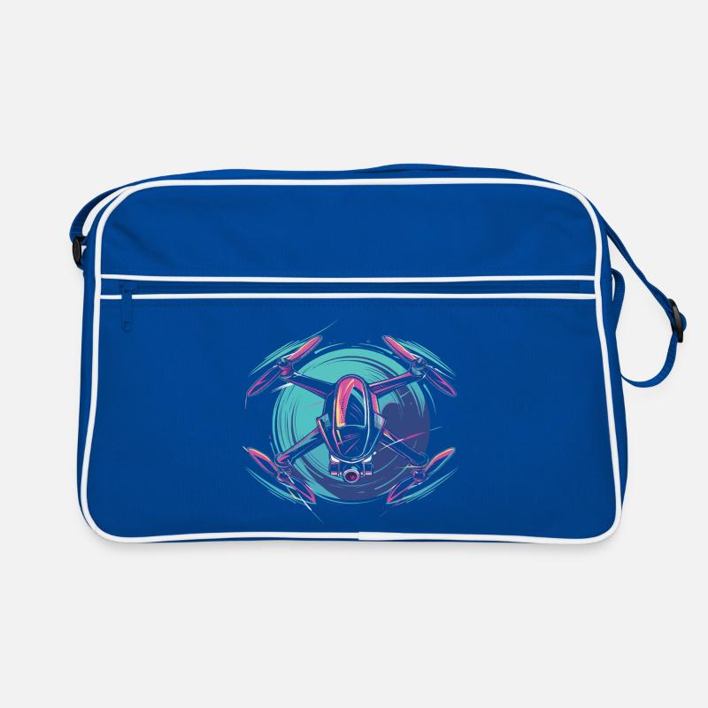 Neon Drone Retro Bag