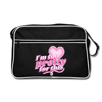 Pretty Ladies - Sac Retro - noir/blanc - Devant