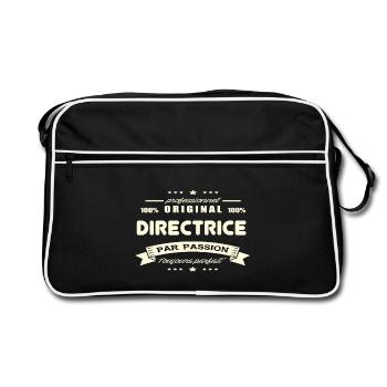 Directrice Original - Sac Retro - noir/blanc - Devant