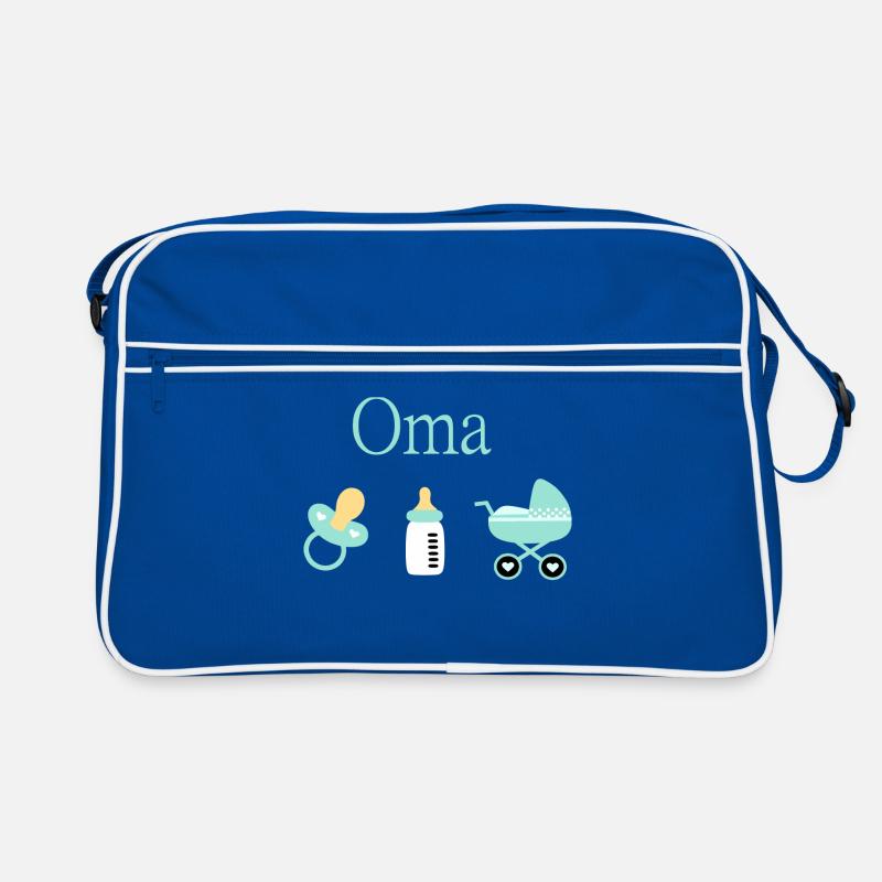 Opa 2026 Geburt Junge Vorlage personalisierbar Retro Tasche