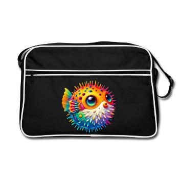 Blowfish - Sac Retro - noir/blanc - Devant