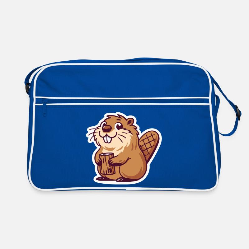 Biber Meme Retro Tasche