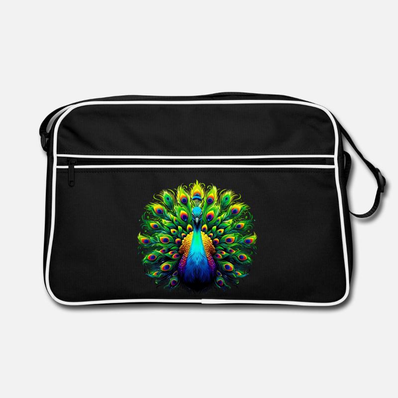 Pfau Retro Tasche