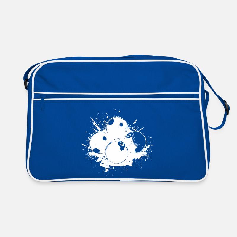 Boules de billard Graffiti Sac Retro