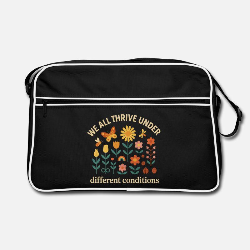 We thrive in different conditions Retro Bag