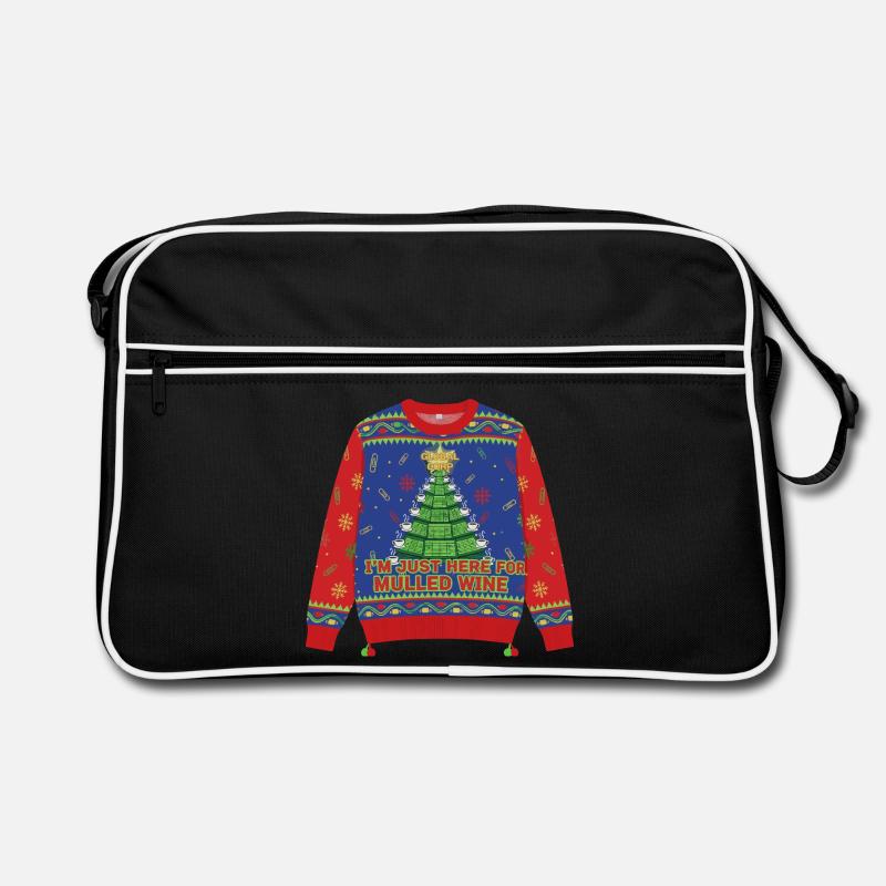 Here for mulled wine Retro Bag