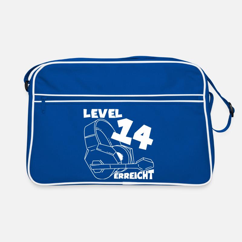 Level 14 reached Gaming Motif 14. Retro Bag