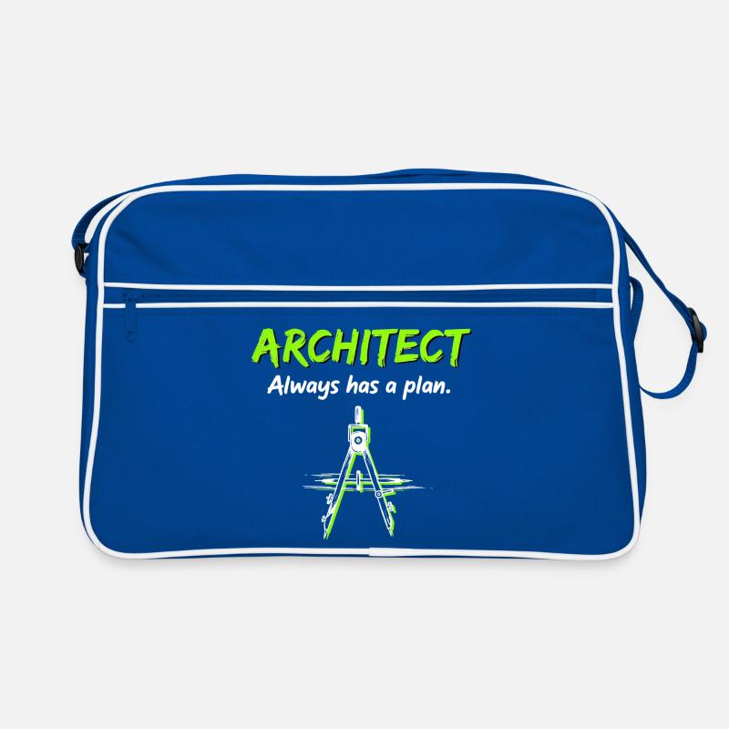 Architecture Boussole Plan de construction Architecte Sac Retro