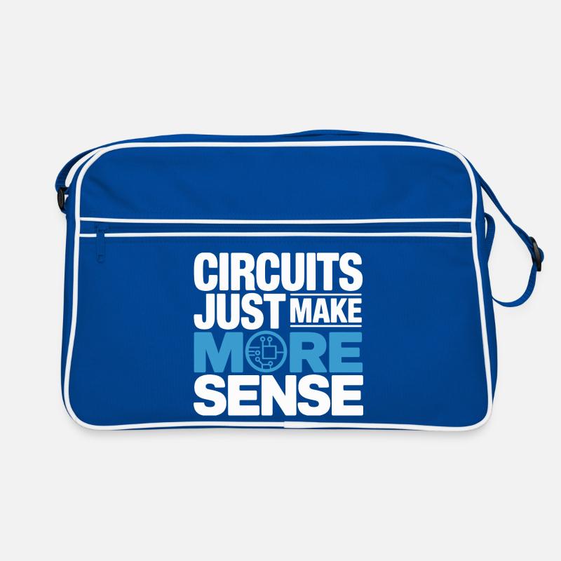 Schaltkreise Machen Technik Sinnvoller Retro Tasche
