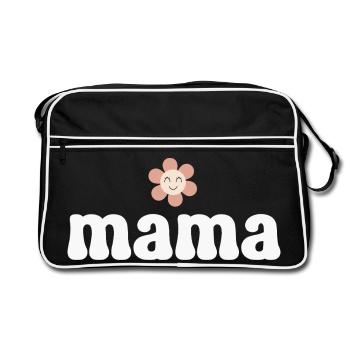 Mom Mom - Retro Bag - black/white - Front