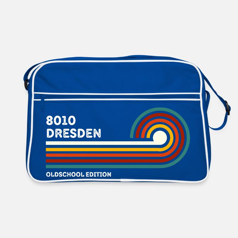 Dresde Chemise Rétro 8010 Code Postal Vintage Sac Retro