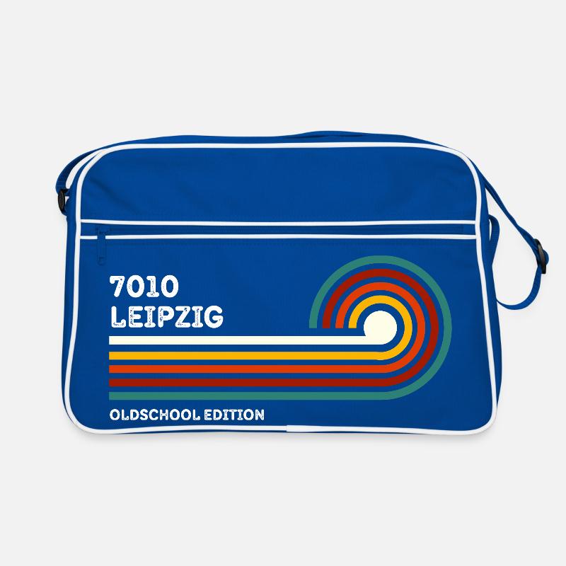 Leipzig Retro Shirt 7010 Postal Code Vintage Retro Bag