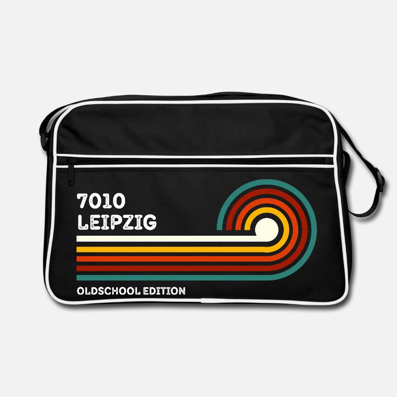 Leipzig Retro Shirt 7010 Postal Code Vintage Retro Bag